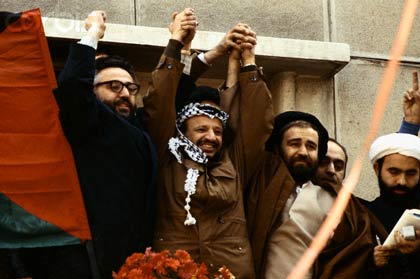 در ایران با حاج  احمد خمینی و ابراهیم یزدی